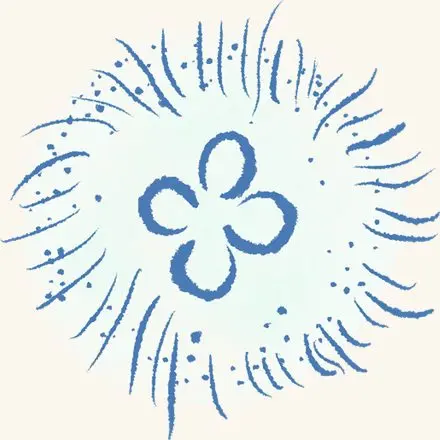 Moon Jelly — an illustrated motif from the Billion Oyster Project mural