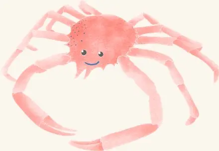 Spider Crab — an illustrated motif from the Billion Oyster Project mural