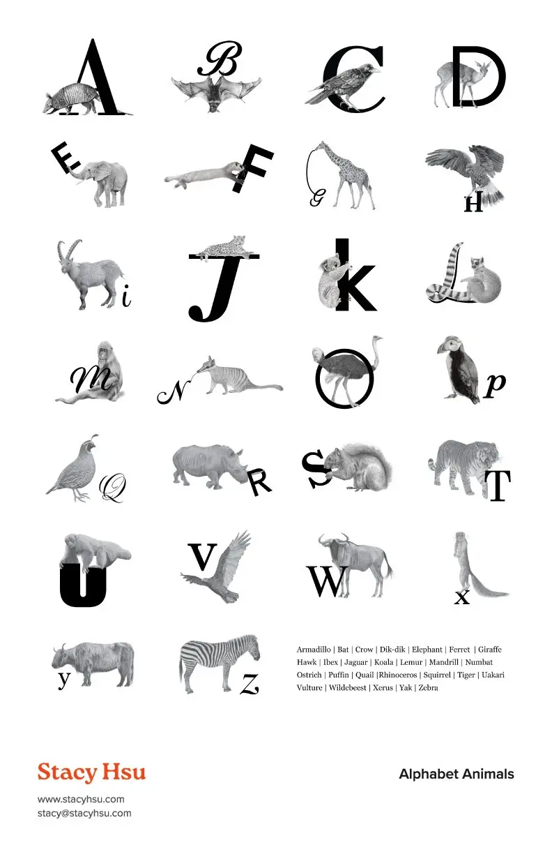 Alphabet Animals
