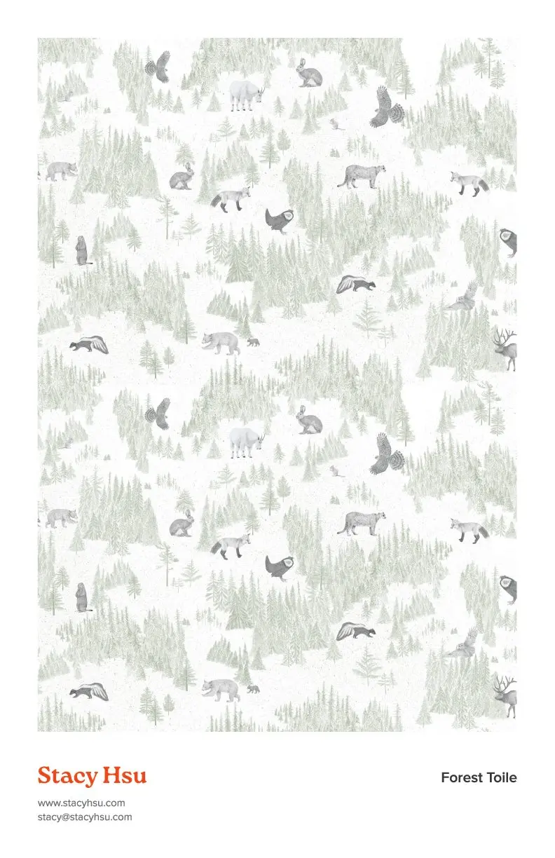 Forest Toile