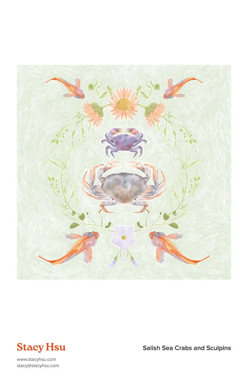 Salish Sea Crabs and Sculpins