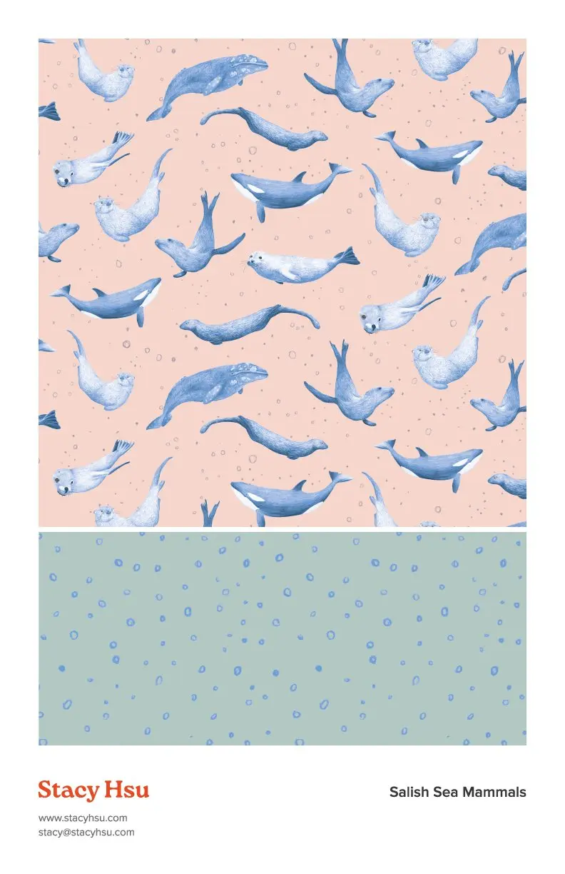 Salish Sea Mammals Pattern