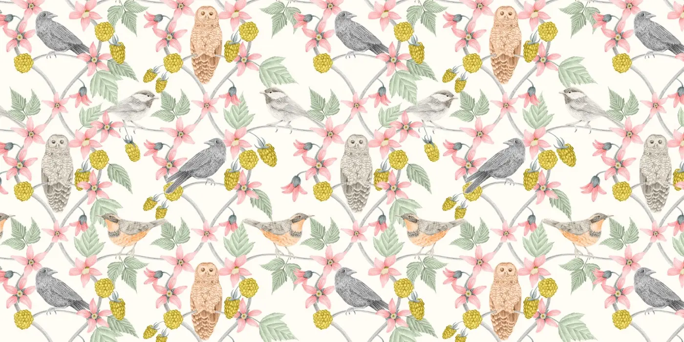 An owls-and-songbirds surface pattern