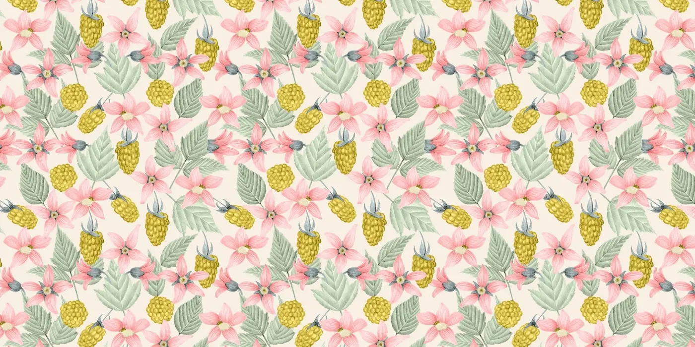 A salmonberry surface pattern