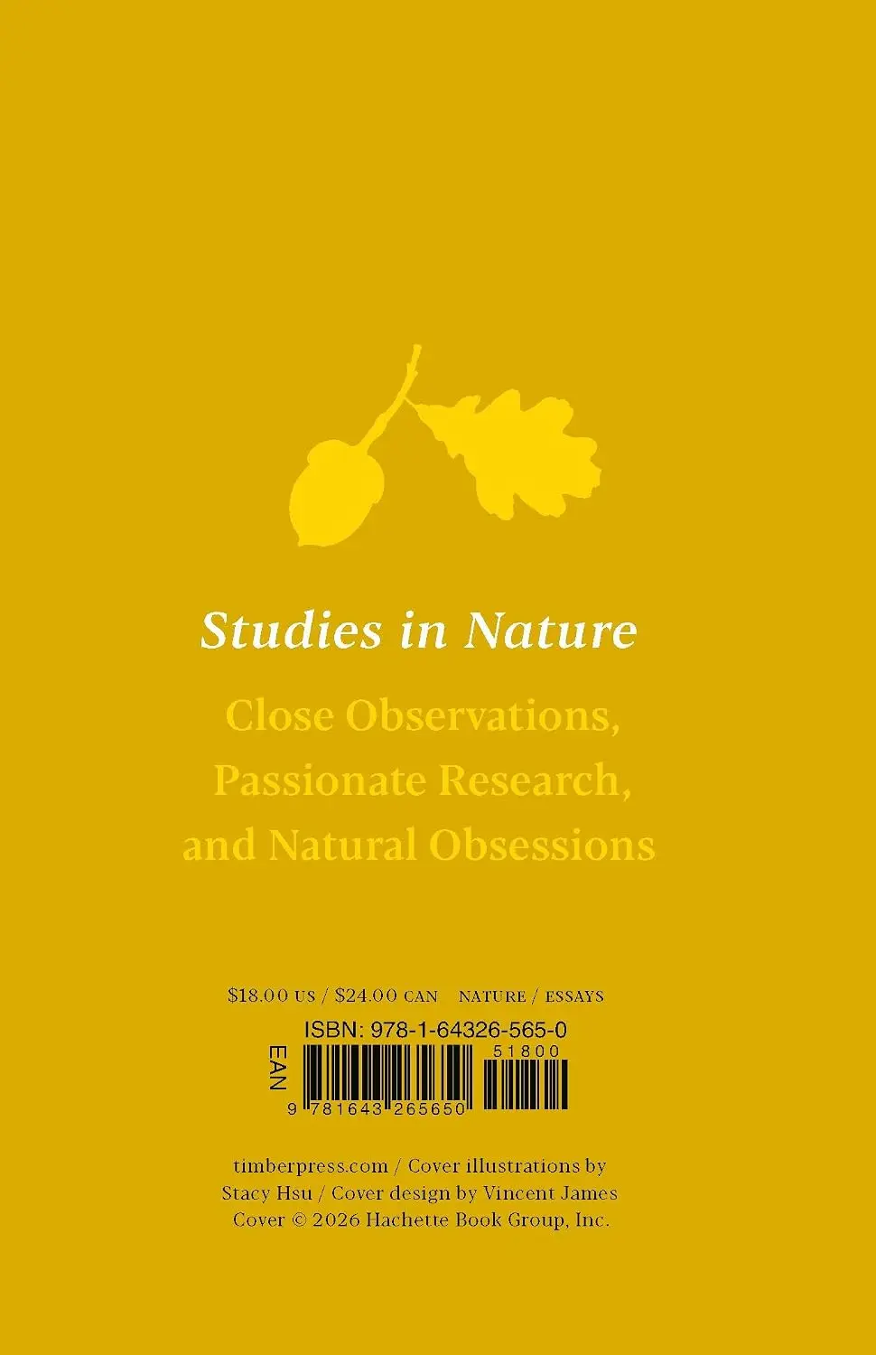 Back cover of Acorns: In a Nutshell