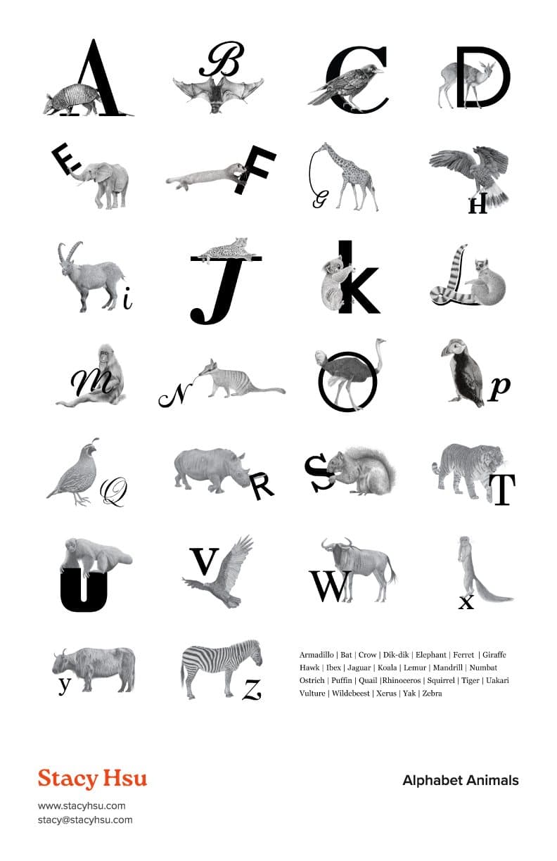 Alphabet Animals