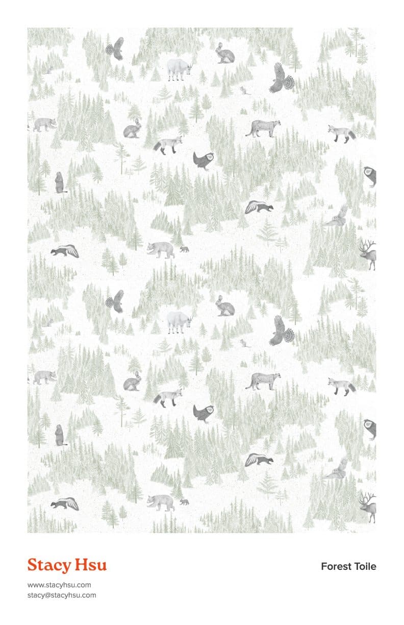 Forest Toile