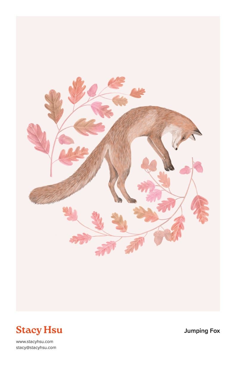 Jumping Fox