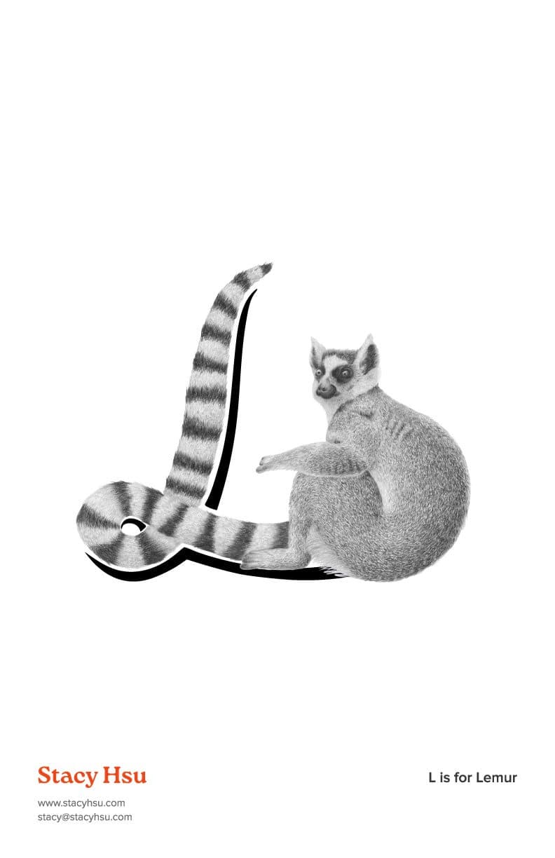 L is for Lemur