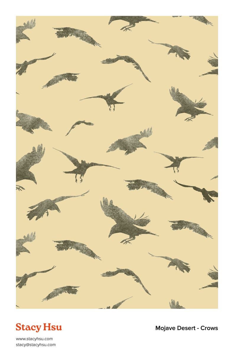 Mojave Desert - Crows