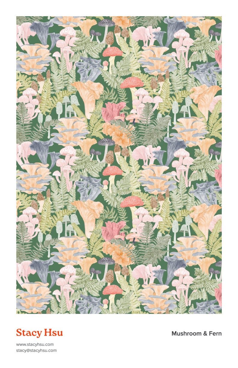 Mushroom & Fern