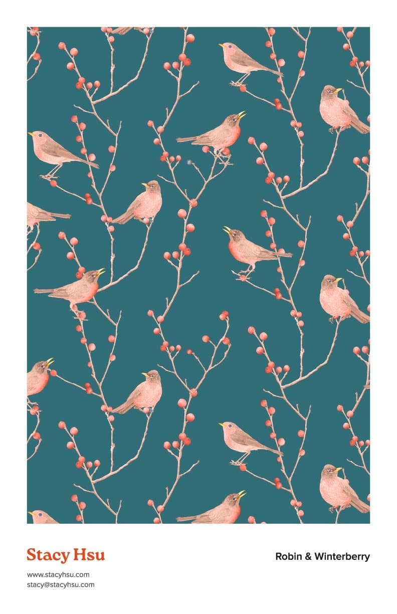 Robin & Winterberry