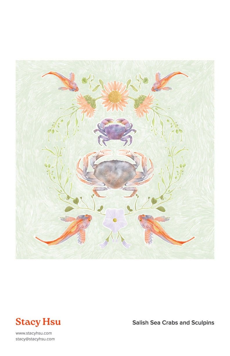 Salish Sea Crabs and Sculpins