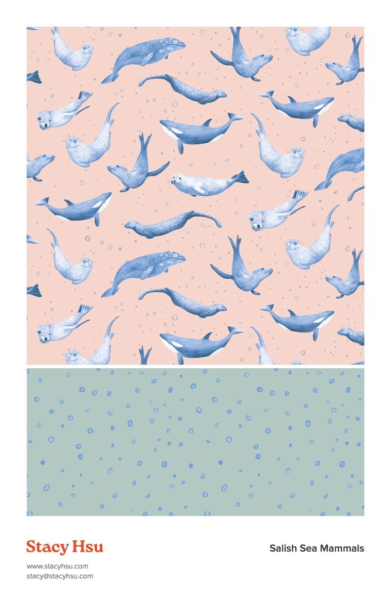 Salish Sea Mammals Pattern