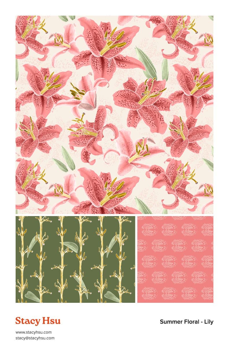 Summer Floral - Lily